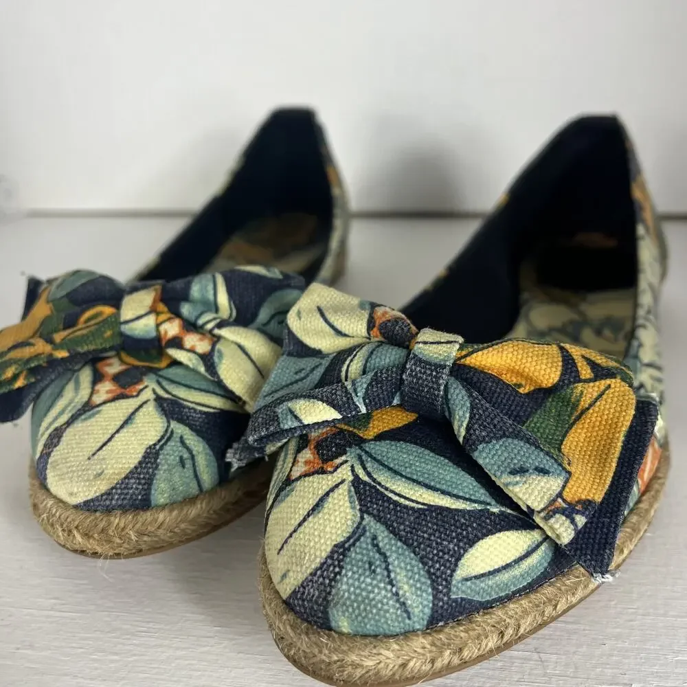 Tory Burch printed canvas